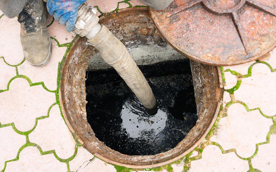 curage canalisation Groslay